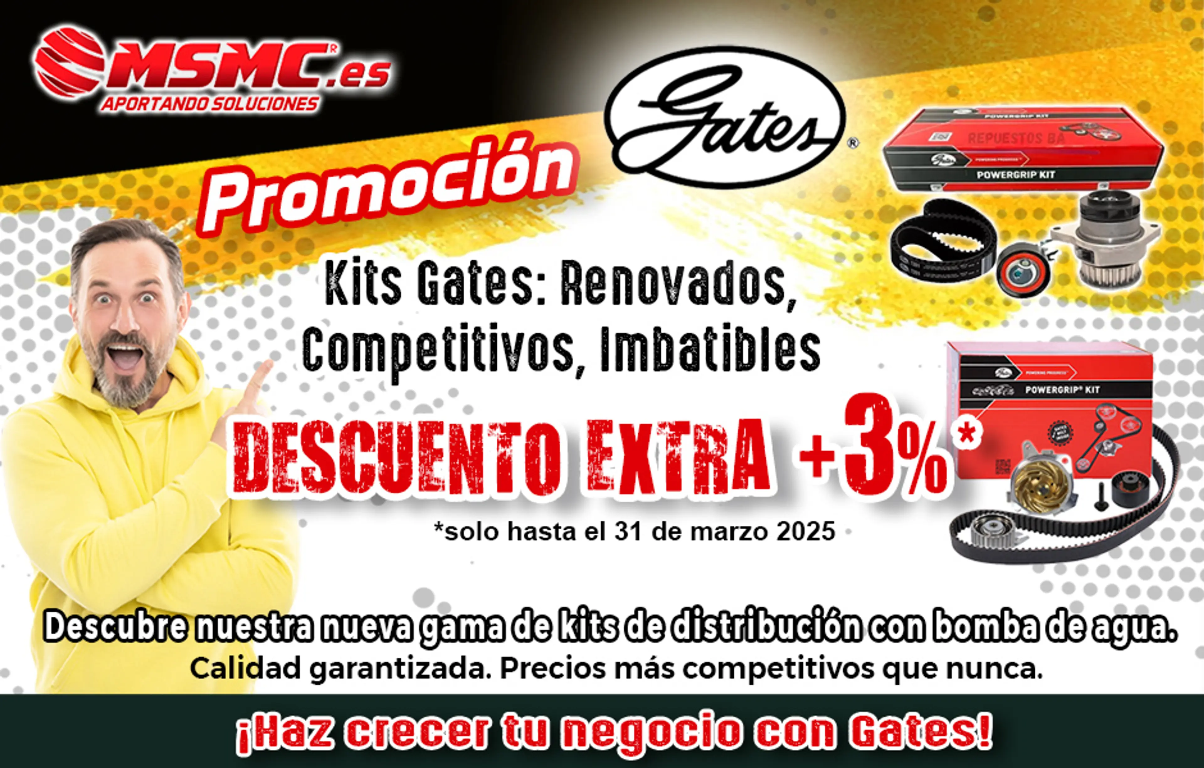 KITS GATES MARZO 25