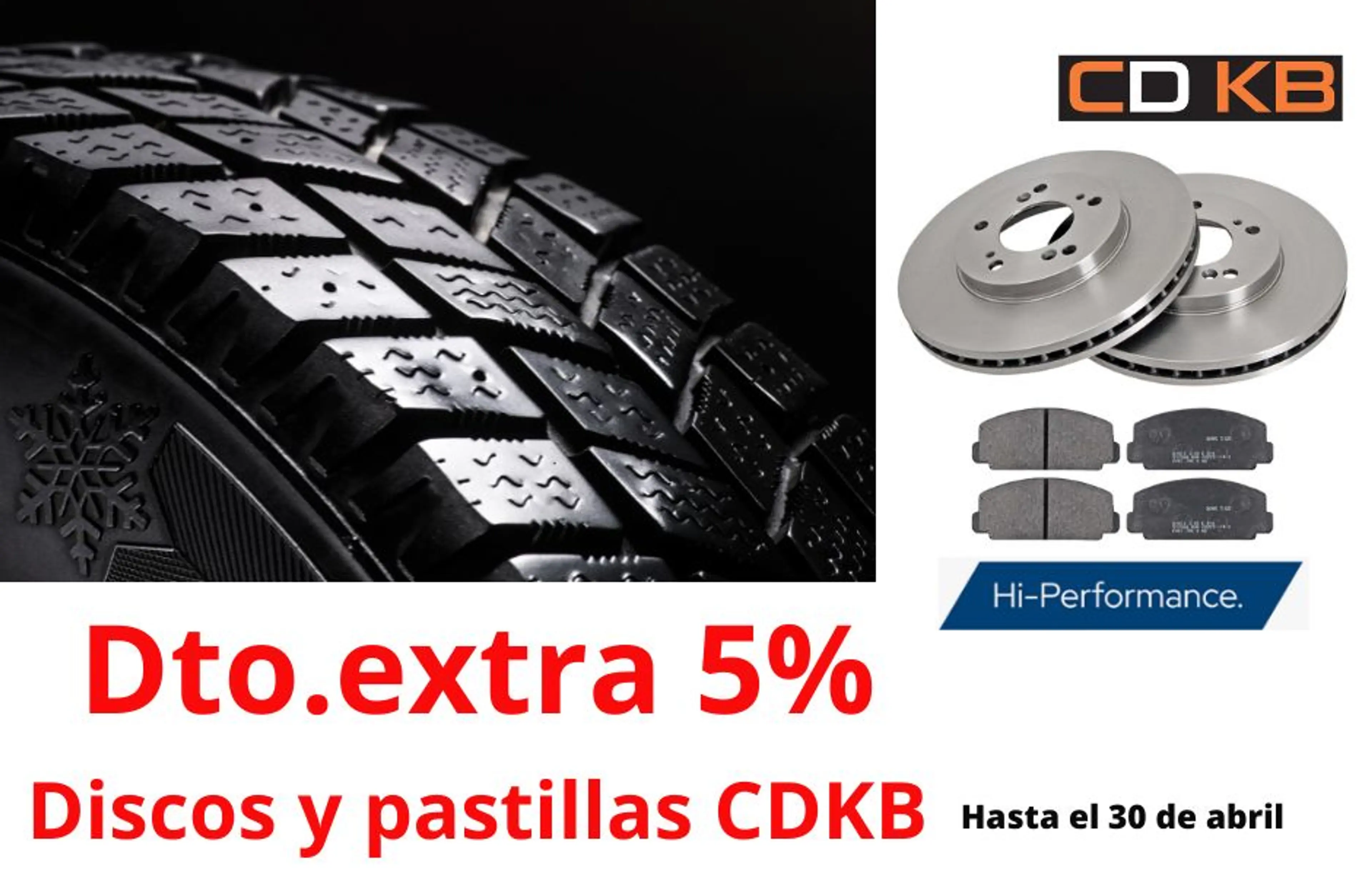 Dto extra 5% FRENADO CDKB