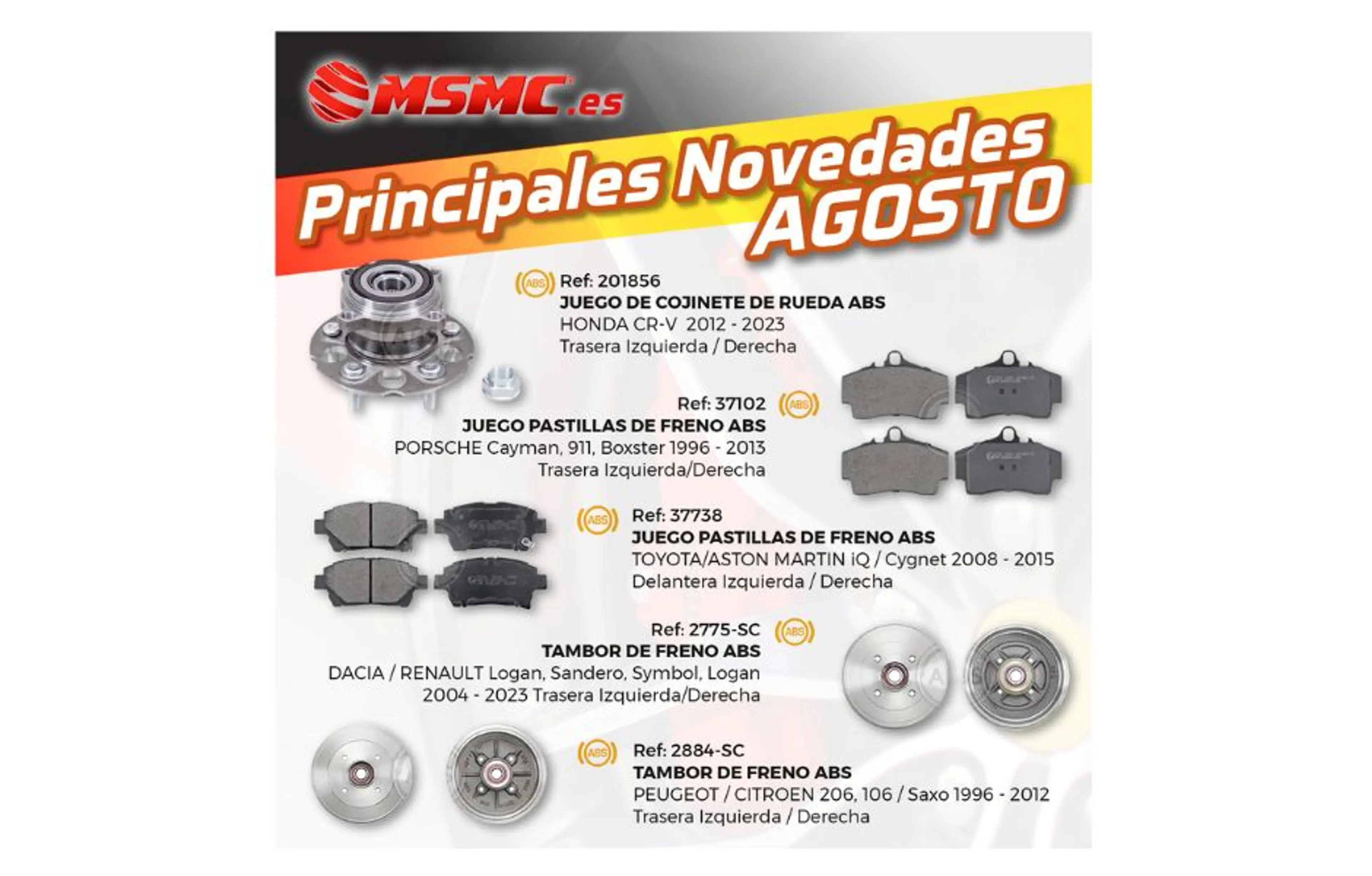 Novedades Agosto