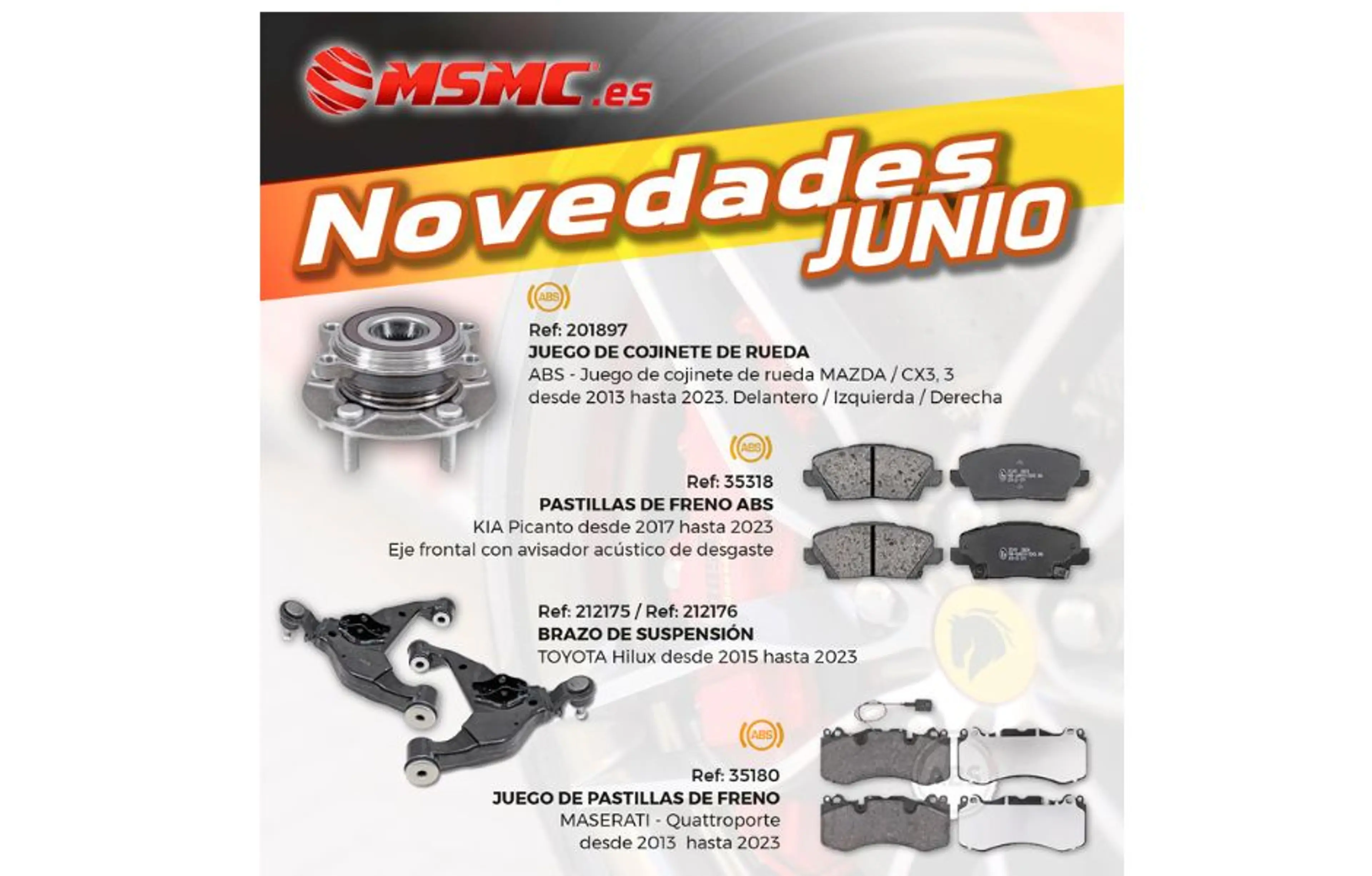 NOVEDADES DE JUNIO