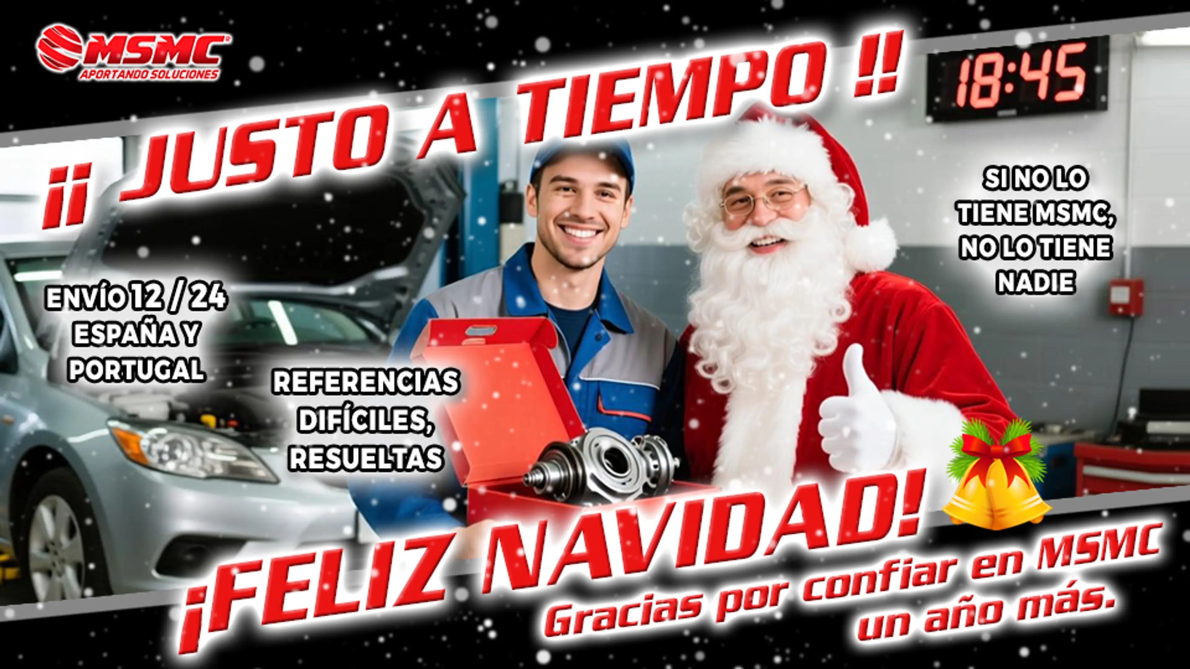 Esta Navidad, tu taller no espera al milagro: espera a MSMC.🎅