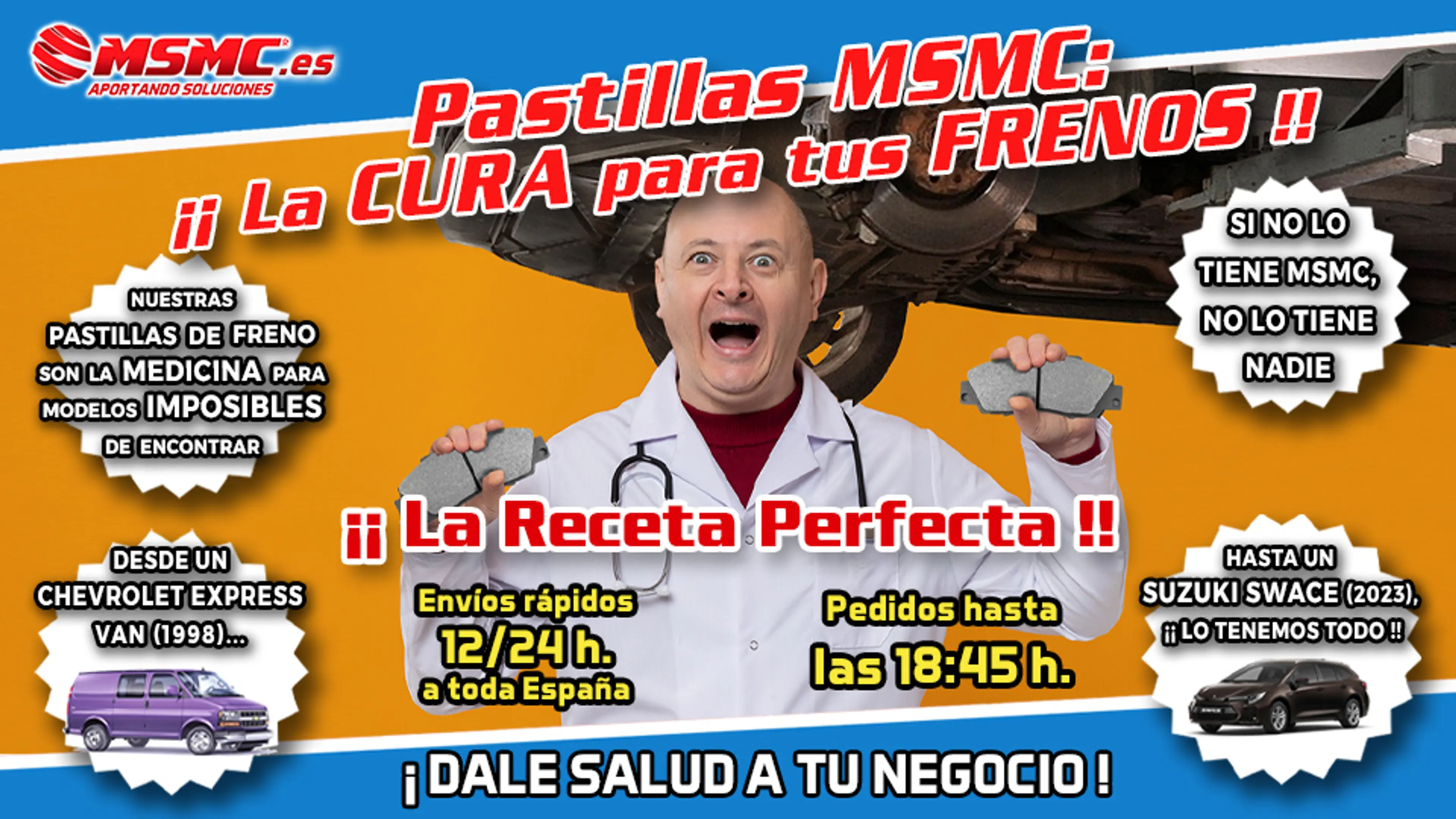 ¡Pastillas MSMC: Frena sin Dolor de Cabeza! 💊