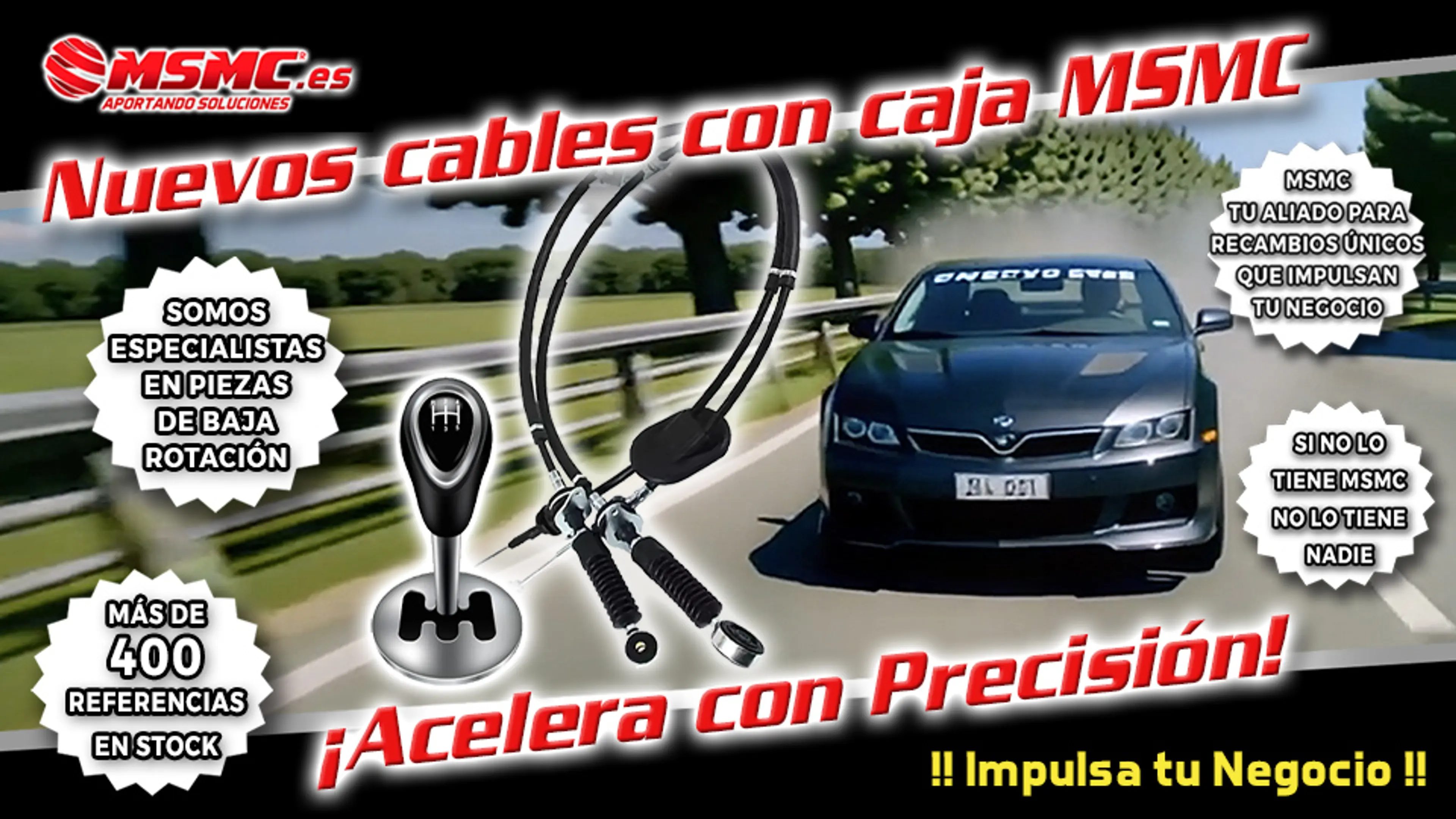 Cables caja de cambio