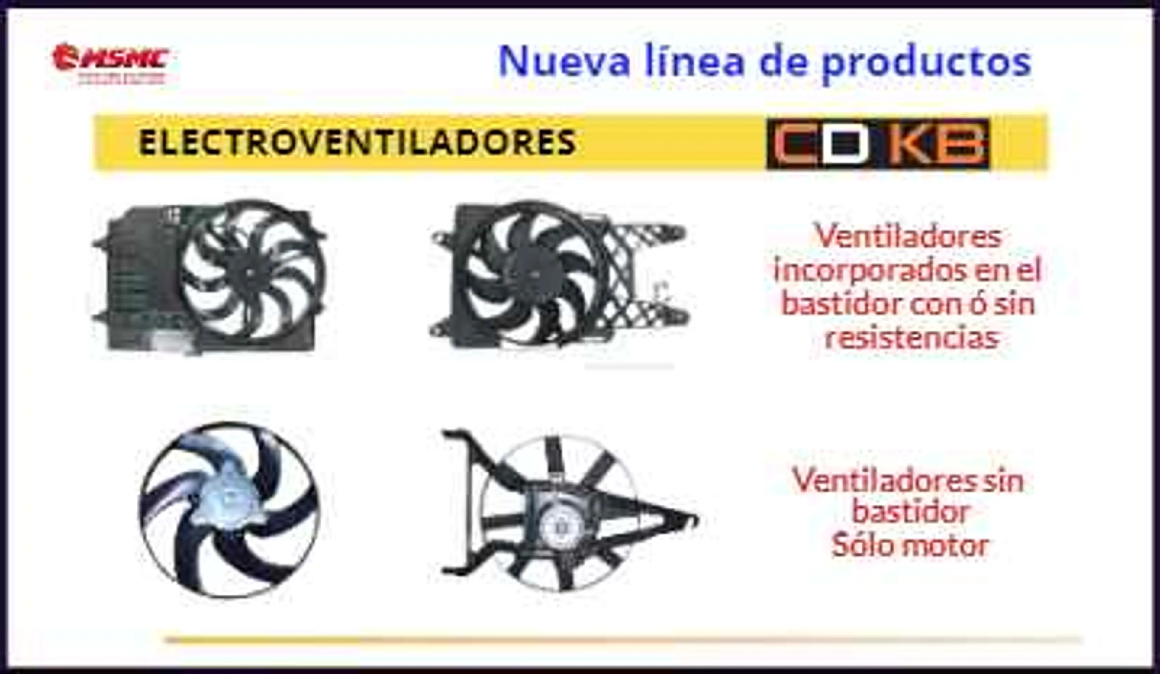 VENTILADORES DE RADIADOR