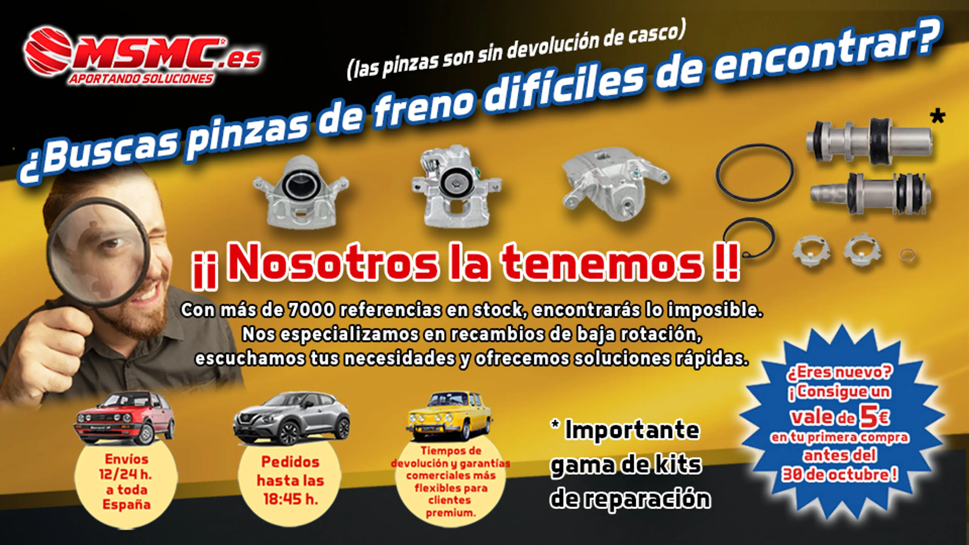 MSMC: Expertos en RECAMBIOS DIFICILES de encontrar🚗