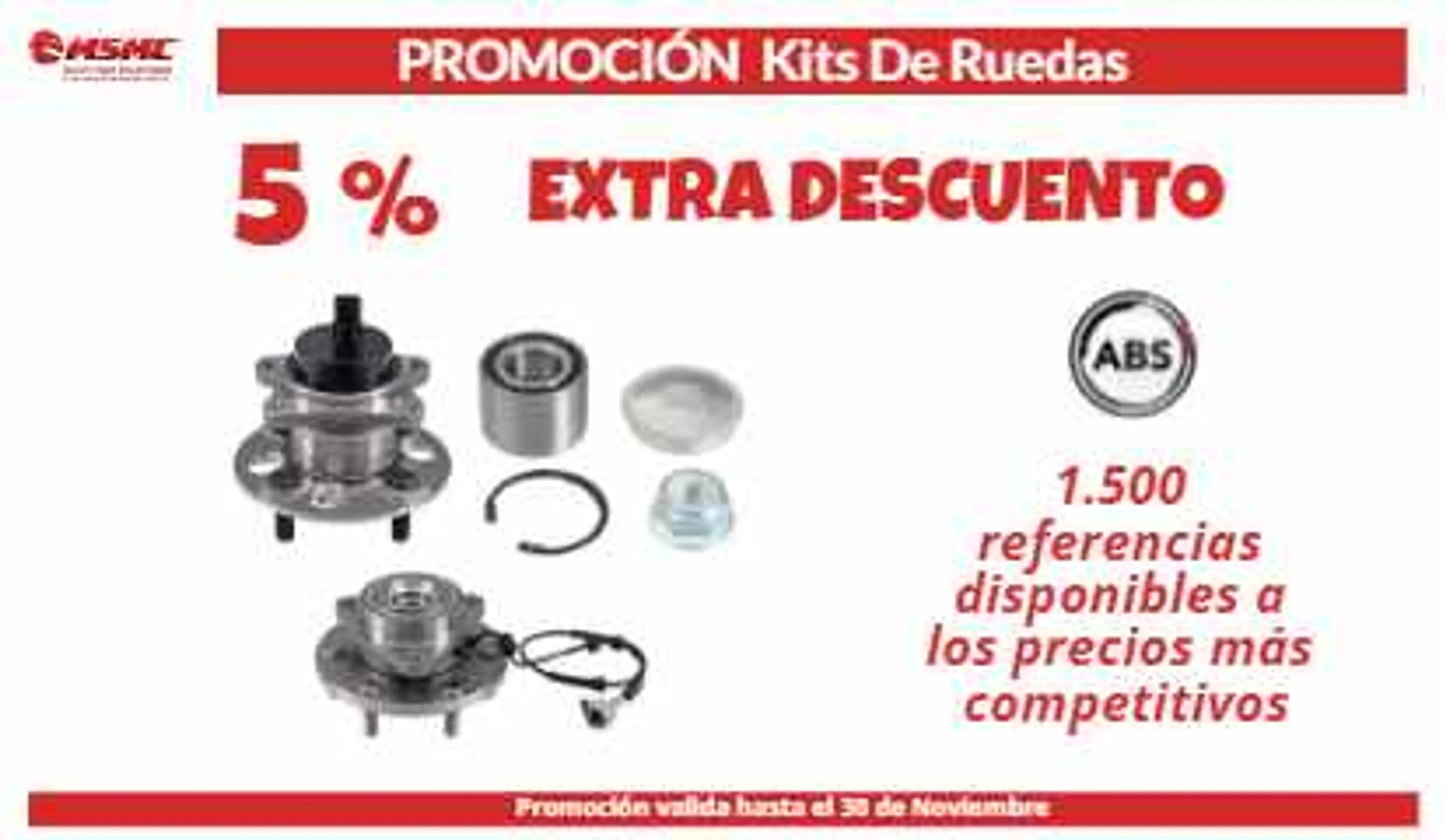 DESCUENTO EXTRA KITS DE RUEDA