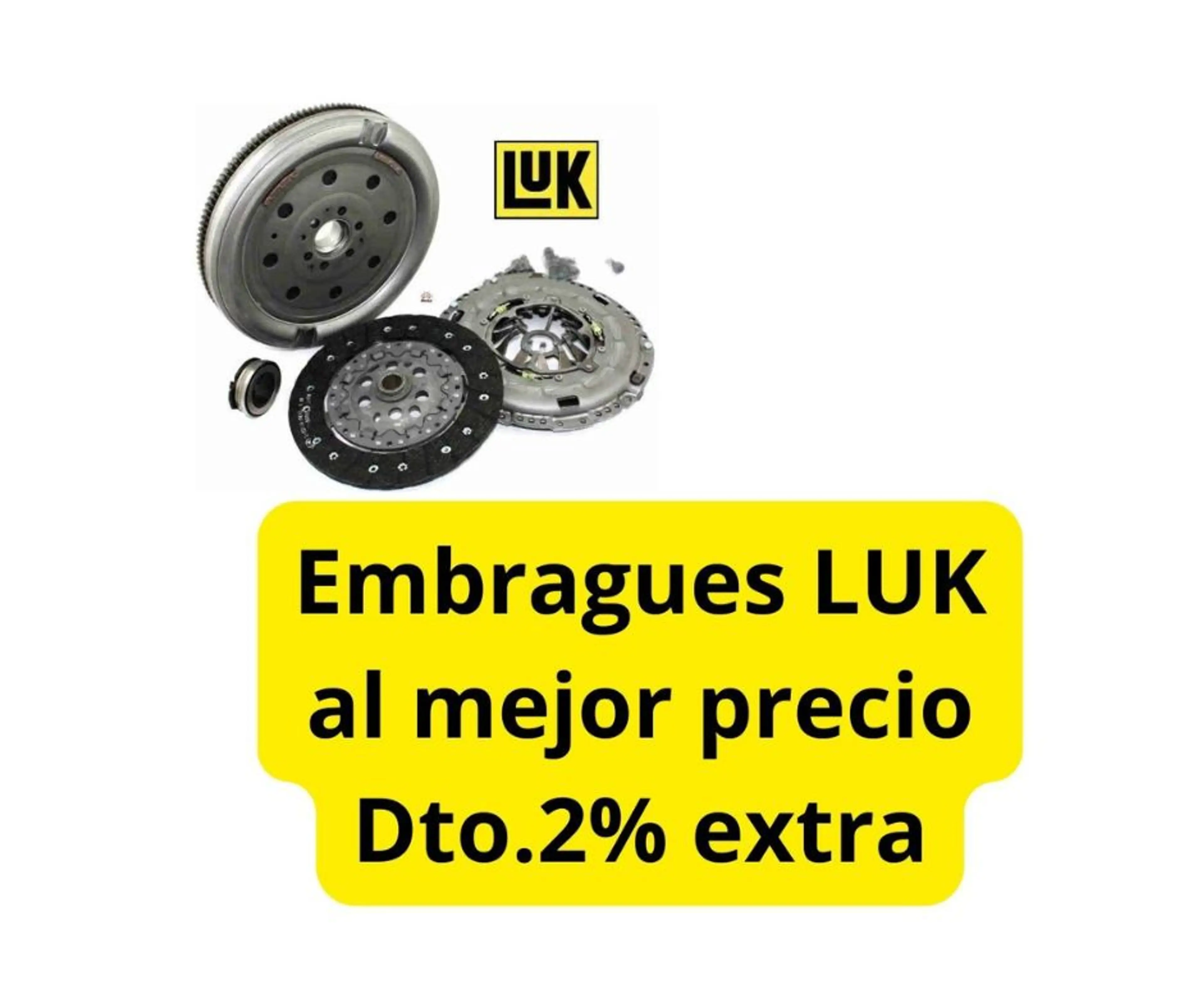 DTO. EXTRA EMBRAGUES LUK