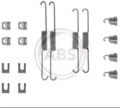 JUEGO DE ACCESORIOS, ZAPATAS DE FRE