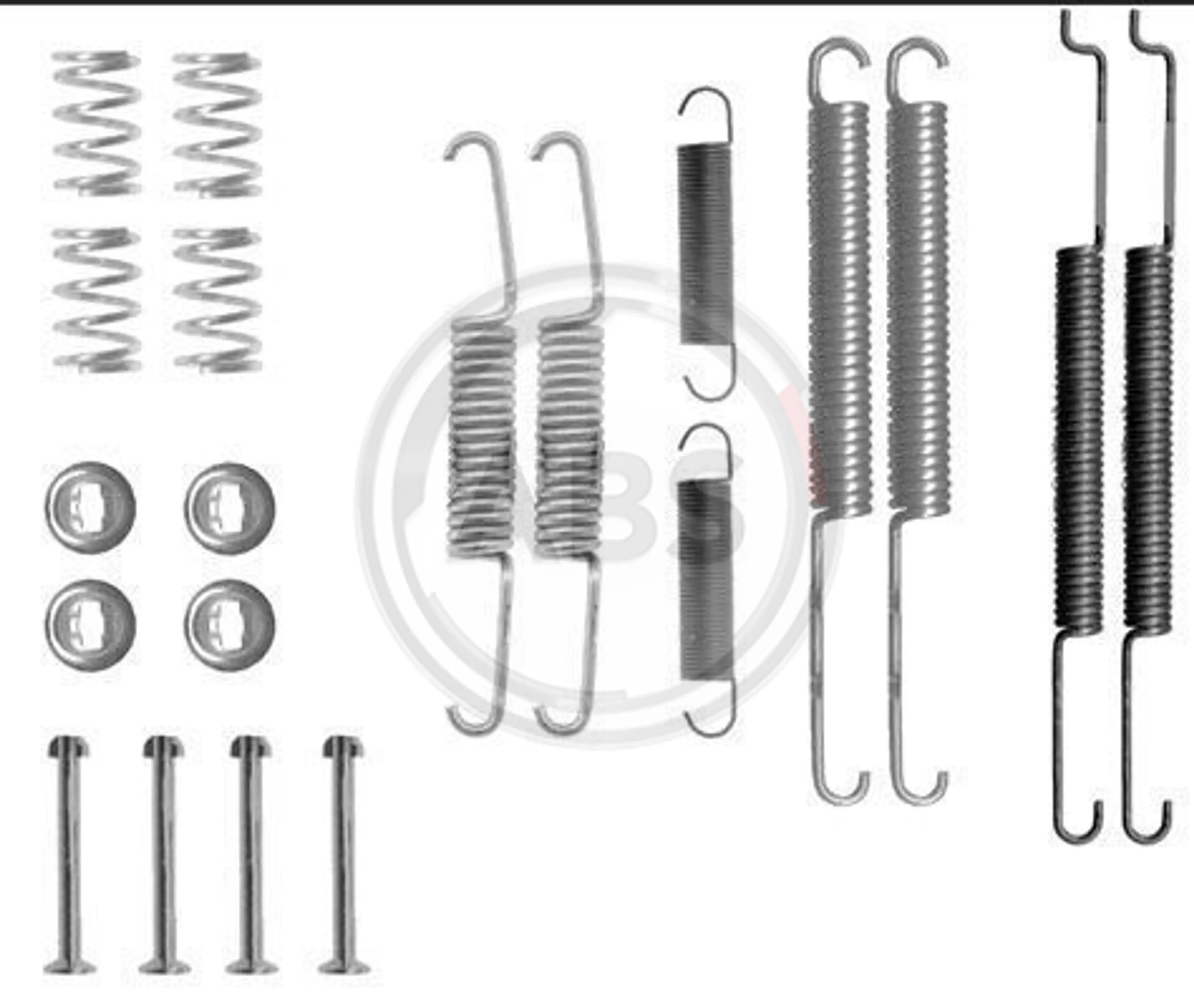 JUEGO DE ACCESORIOS, ZAPATAS DE FRE