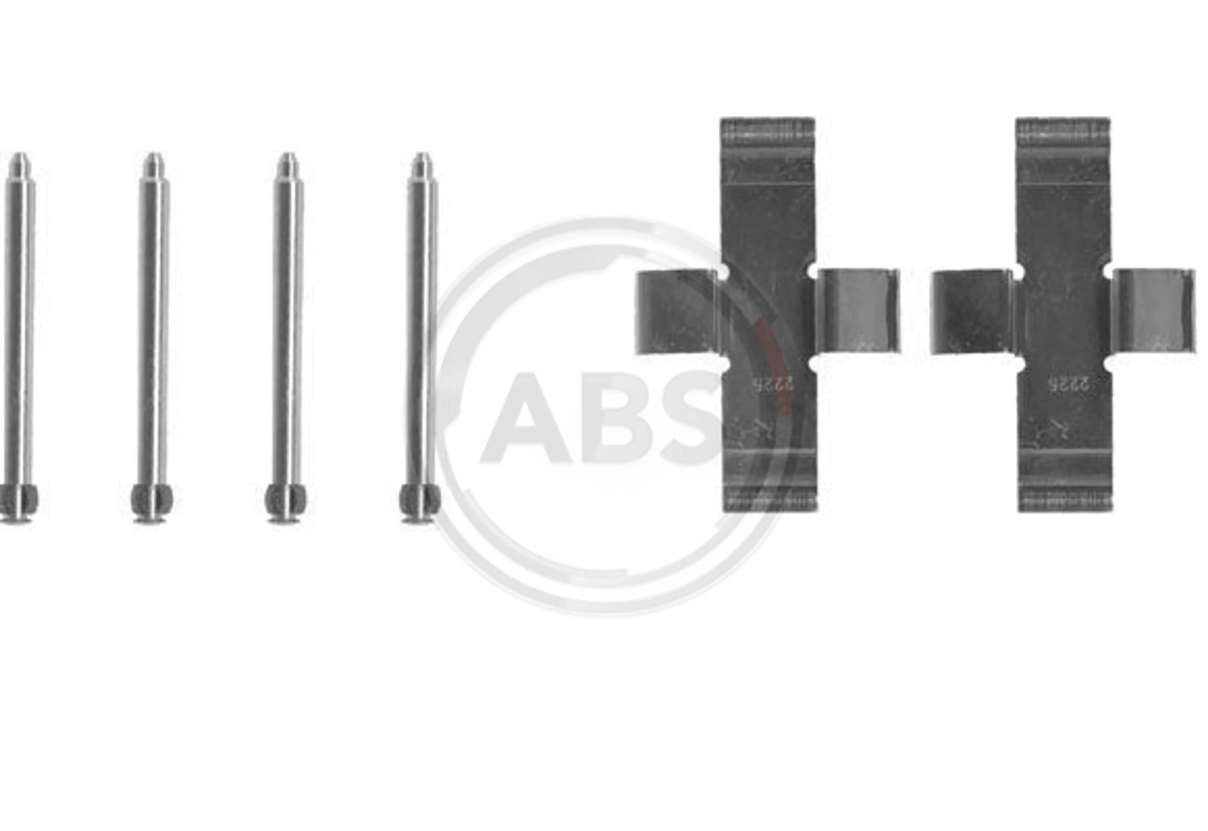 KIT DE ACCESORIOS, PASTILLAS DE FRE