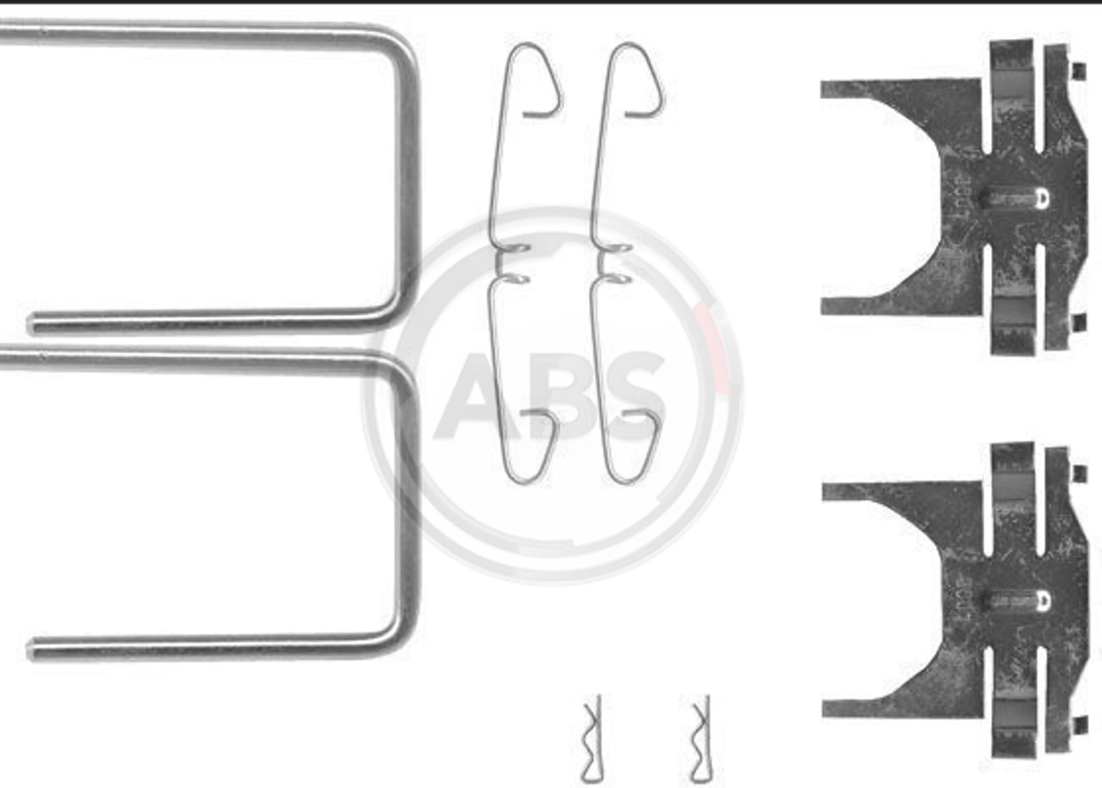 KIT DE ACCESORIOS, PASTILLAS DE FRE