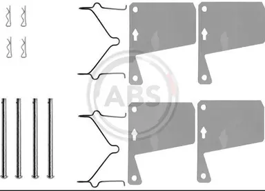 KIT DE ACCESORIOS, PASTILLAS DE FRE