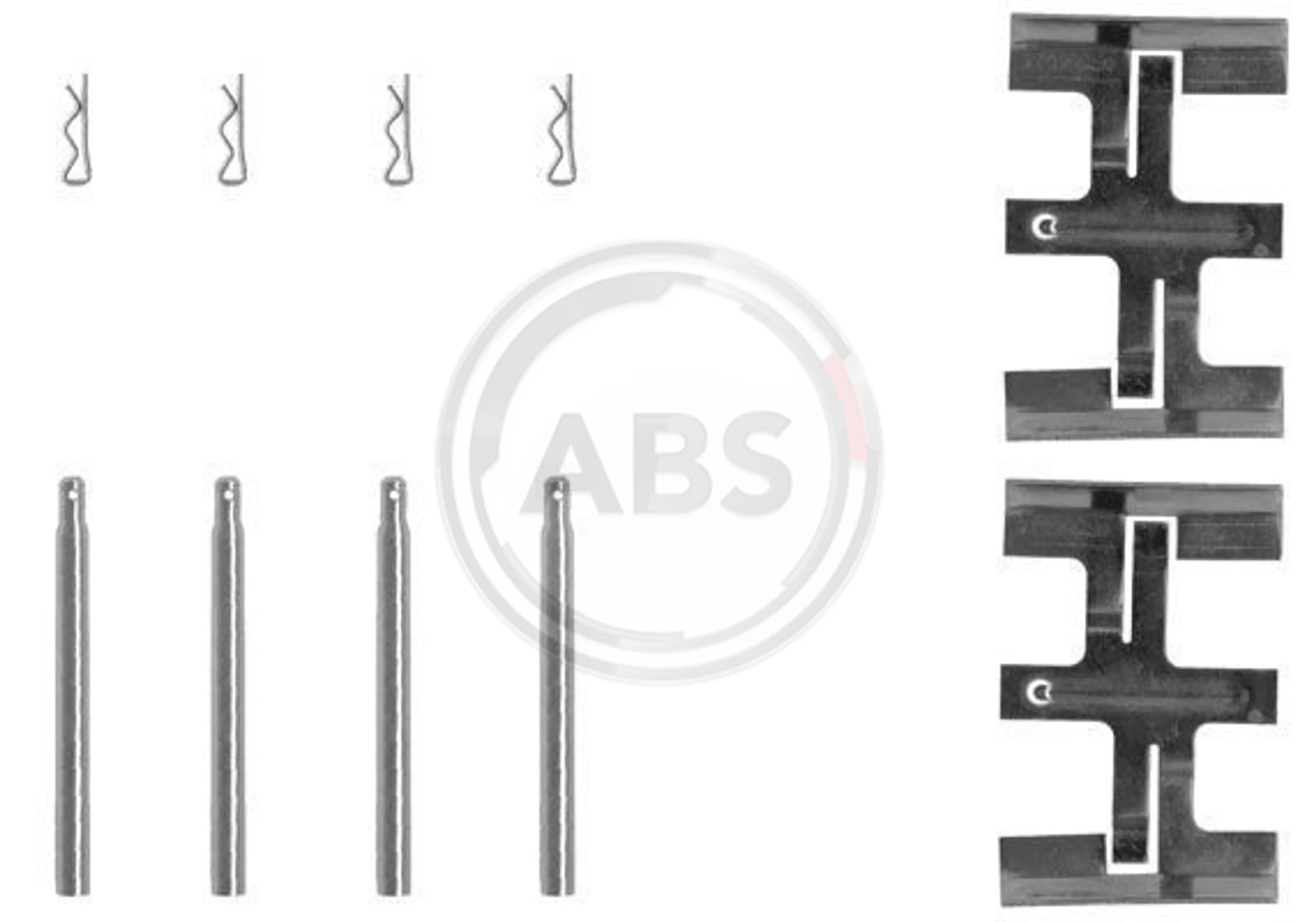 KIT DE ACCESORIOS, PASTILLAS DE FRE