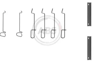 KIT DE ACCESORIOS, PASTILLAS DE FRE