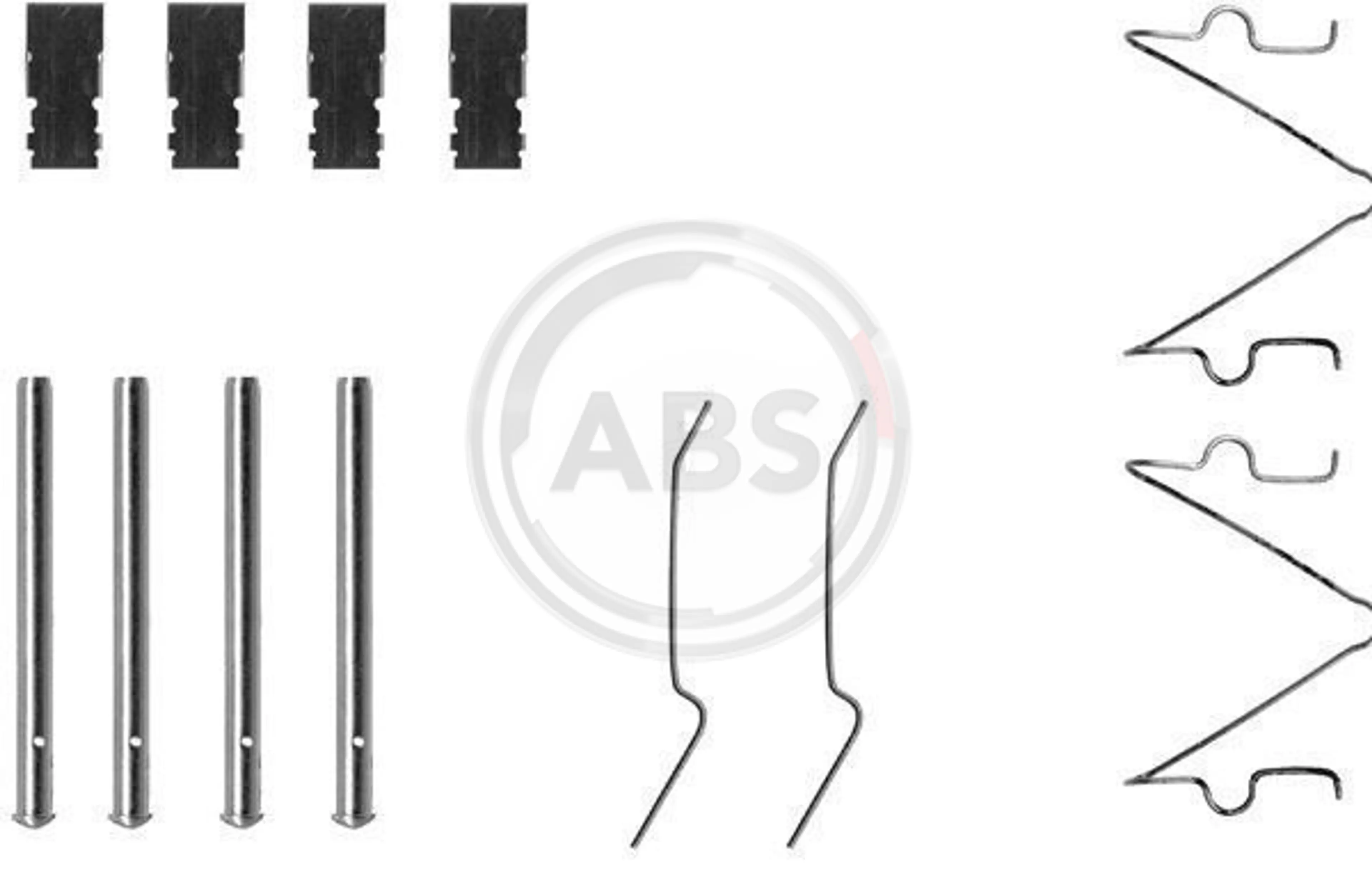 KIT DE ACCESORIOS, PASTILLAS DE FRE