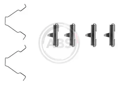 KIT DE ACCESORIOS, PASTILLAS DE FRE