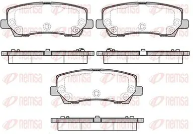 JUEGO DE PASTILLAS DE FRENO
