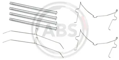 KIT DE ACCESORIOS, PASTILLAS DE FRE