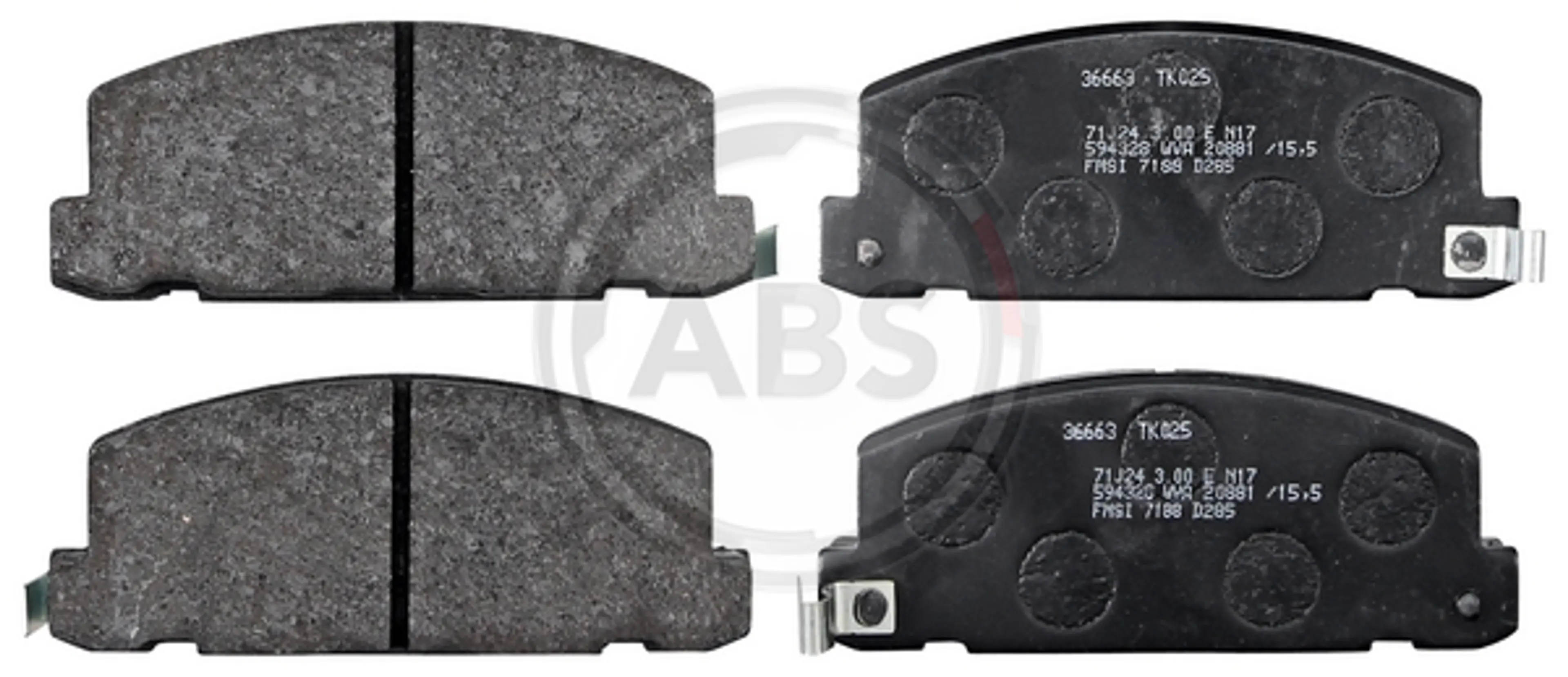 JUEGO DE PASTILLAS DE FRENO