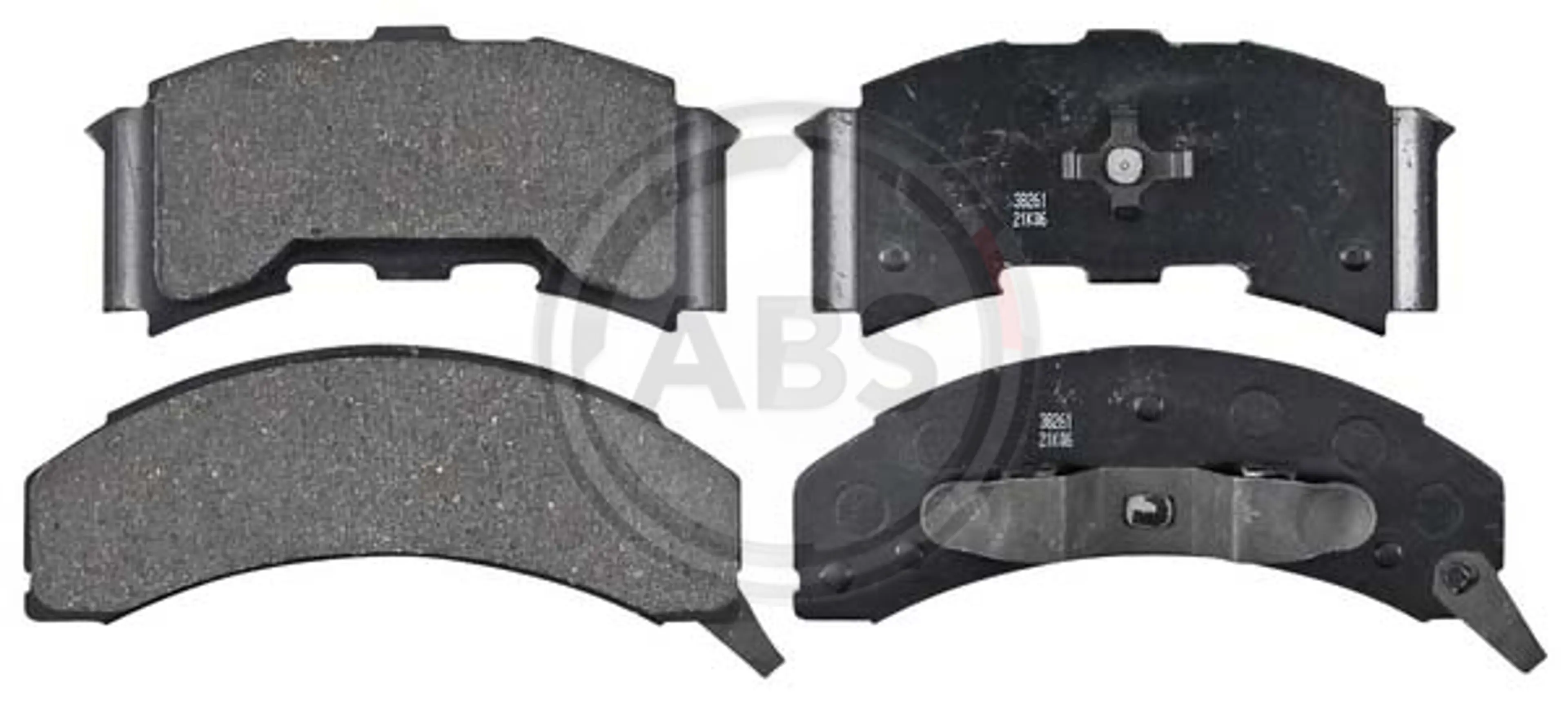 JUEGO DE PASTILLAS DE FRENO  ABS