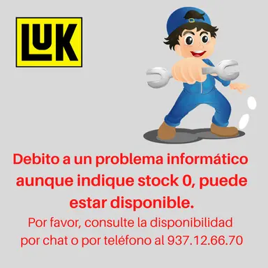 630314909 LUK KIT EMBRAGUE