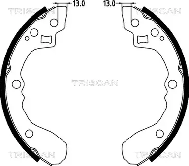 JUEGO DE ZAPATAS DE FRENOS