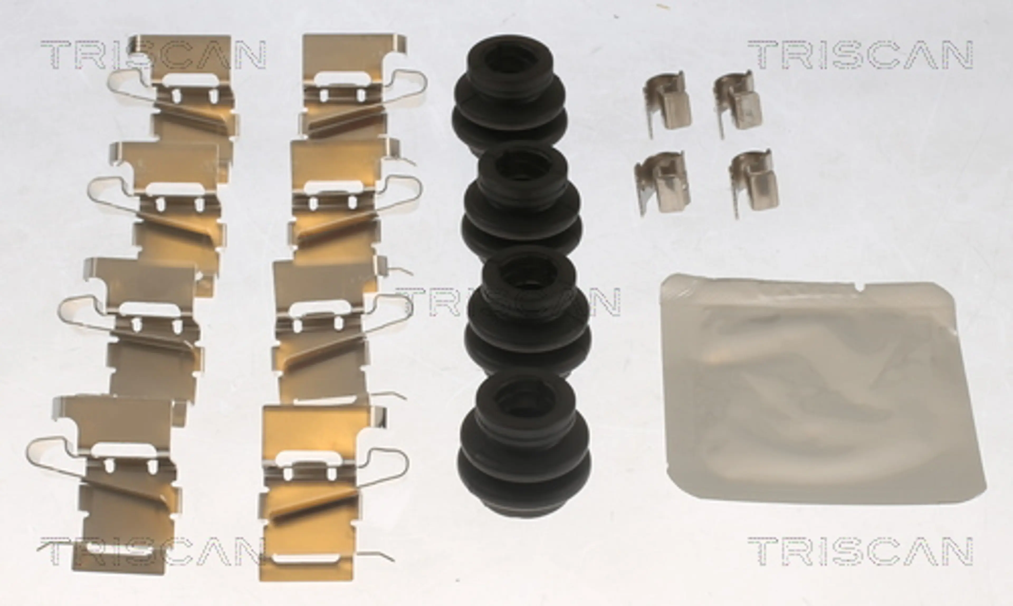 KIT DE ACCESORIOS, PASTILLAS DE FRE