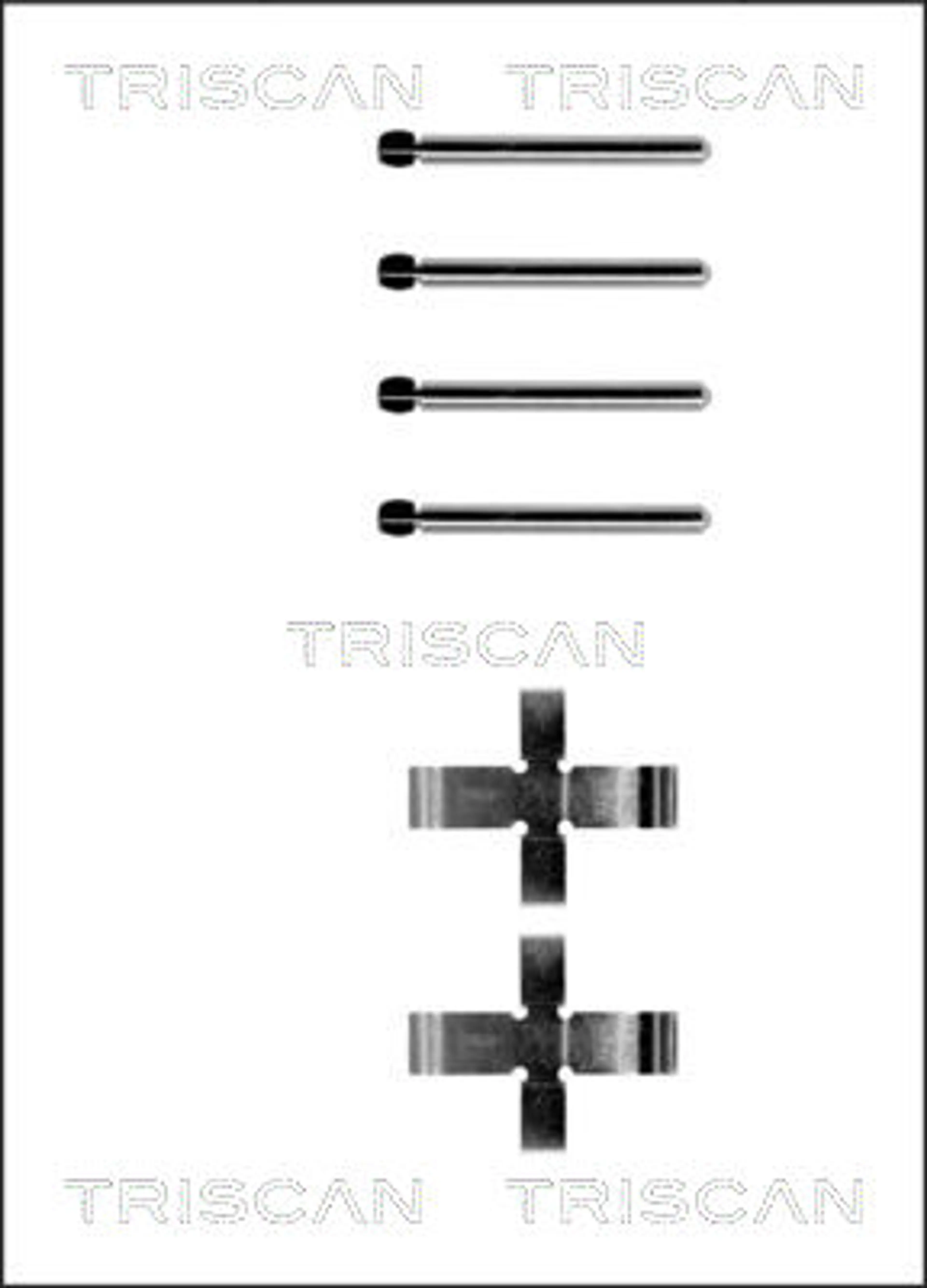 KIT DE ACCESORIOS, PASTILLAS DE FRE