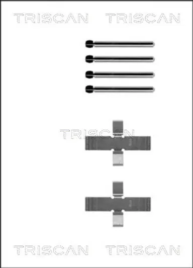 KIT DE ACCESORIOS, PASTILLAS DE FRE