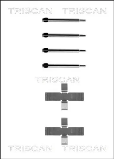 KIT DE ACCESORIOS, PASTILLAS DE FRE