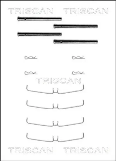 KIT DE ACCESORIOS, PASTILLAS DE FRE