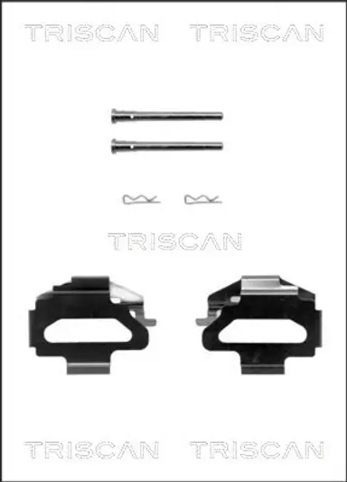 KIT DE ACCESORIOS, PASTILLAS DE FRE