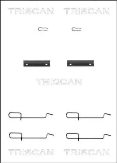 KIT DE ACCESORIOS, PASTILLAS DE FRE