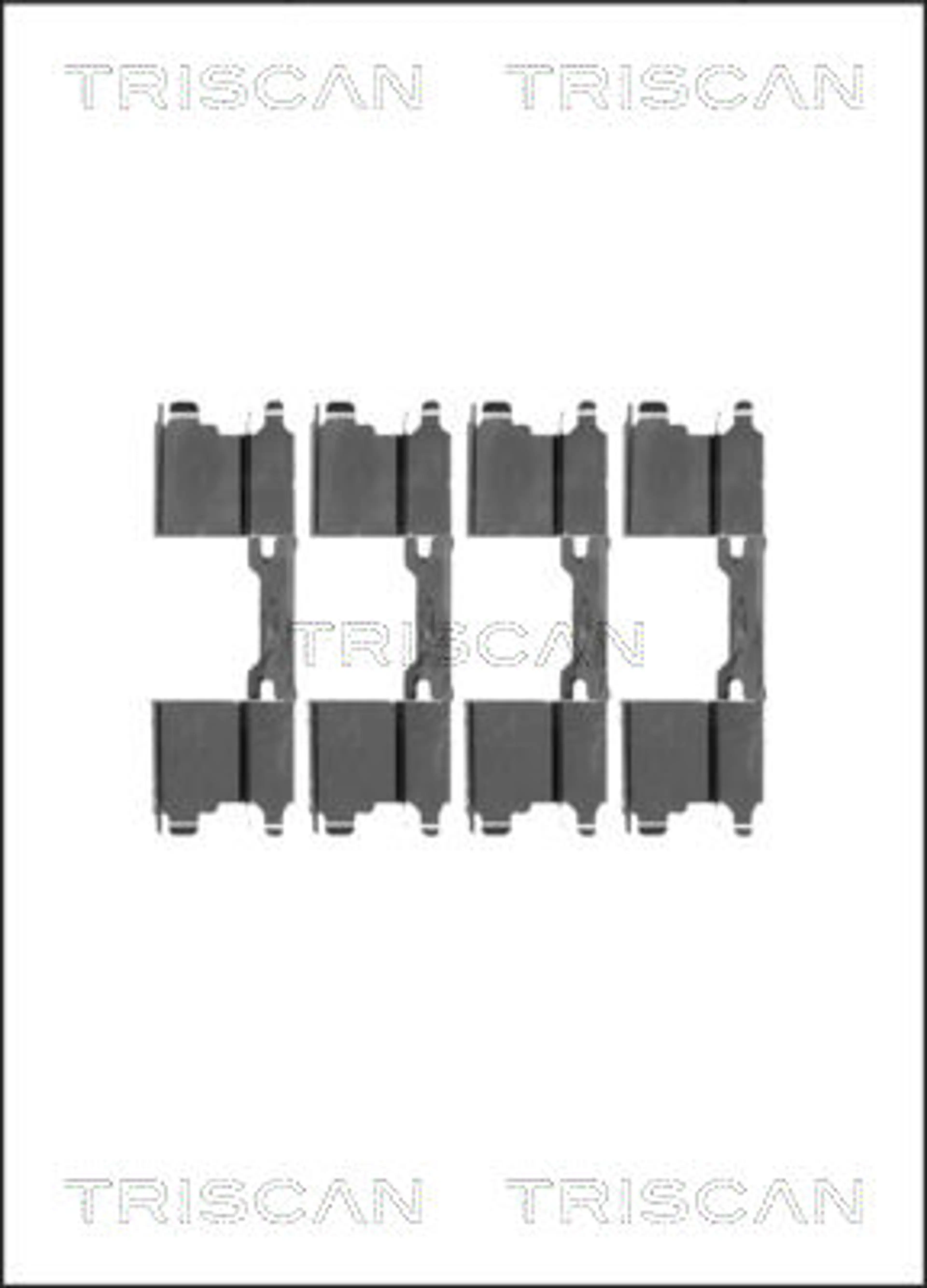 KIT DE ACCESORIOS, PASTILLAS DE FRE