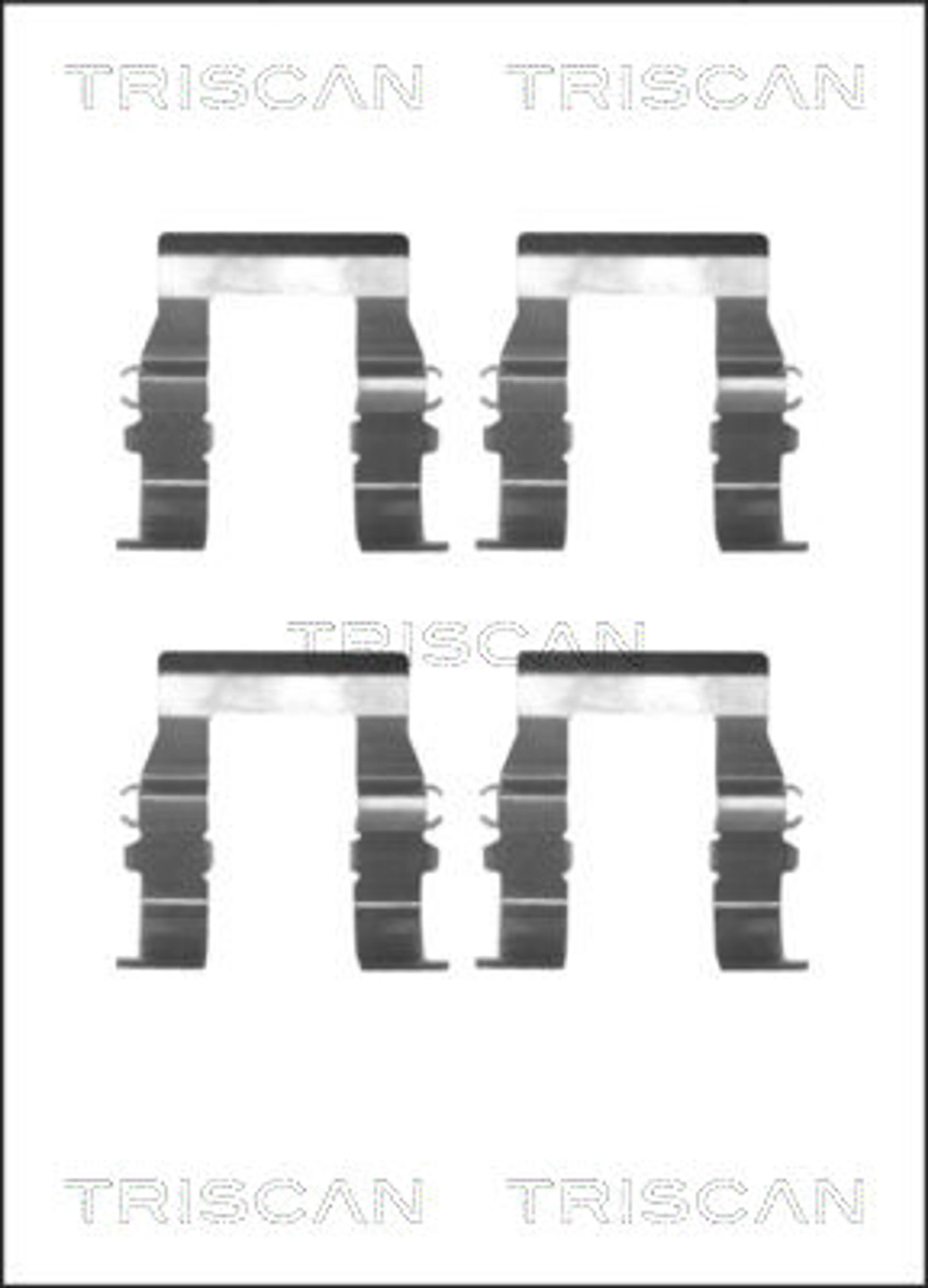 KIT DE ACCESORIOS, PASTILLAS DE FRE