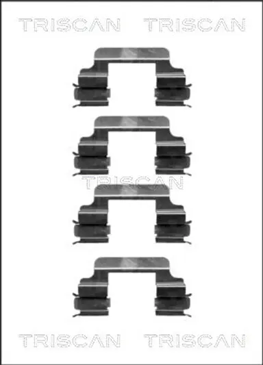 KIT DE ACCESORIOS, PASTILLAS DE FRE