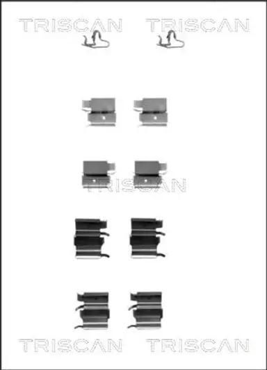 KIT DE ACCESORIOS, PASTILLAS DE FRE