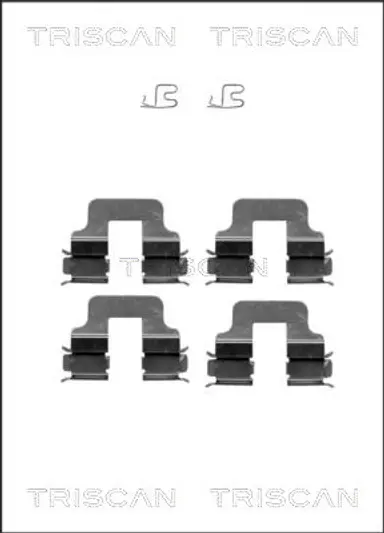 KIT DE ACCESORIOS, PASTILLAS DE FRE