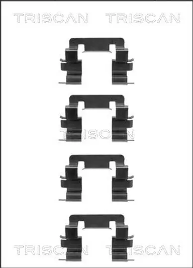 KIT DE ACCESORIOS, PASTILLAS DE FRE