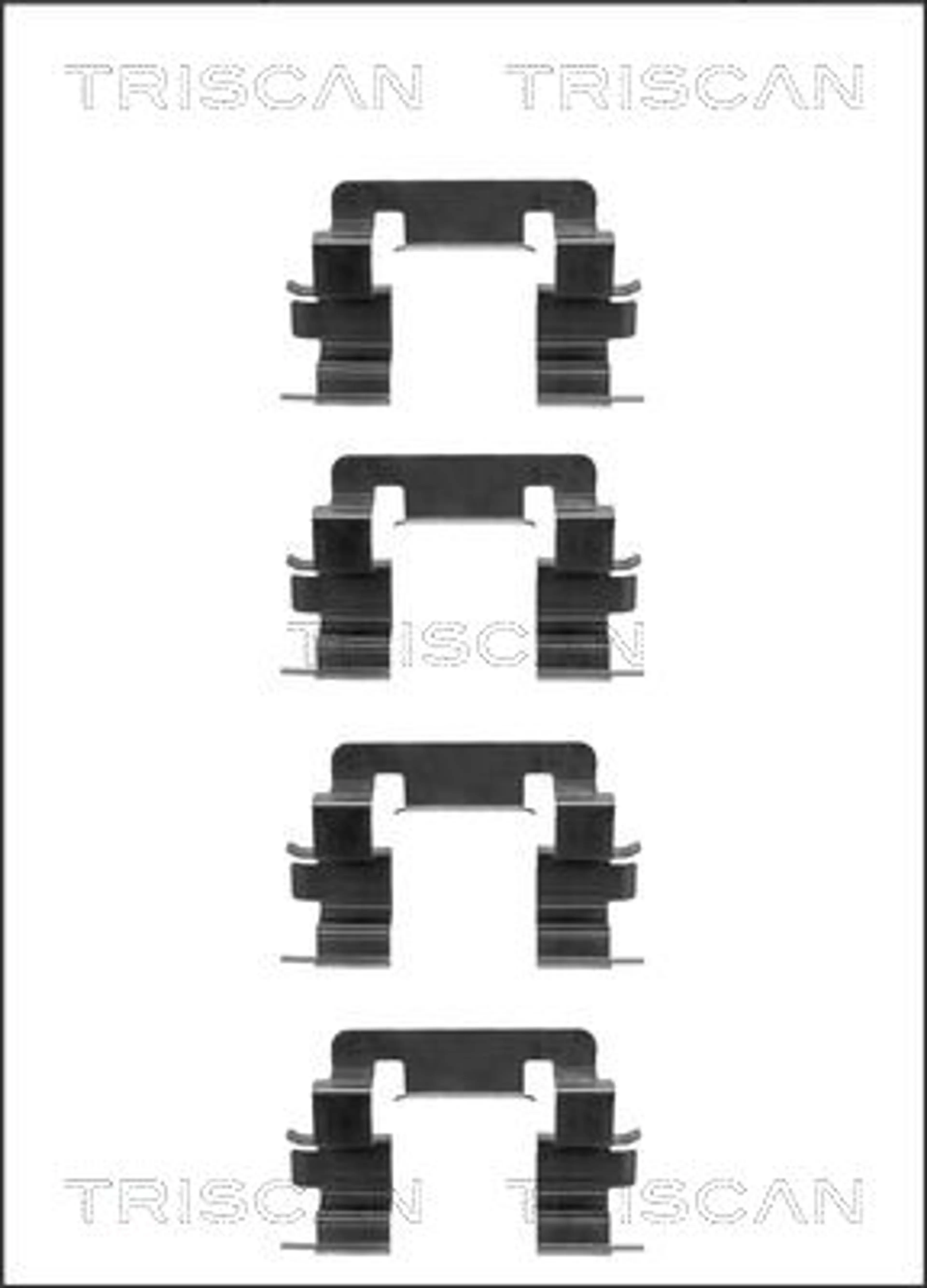 KIT DE ACCESORIOS, PASTILLAS DE FRE