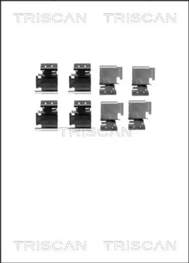 KIT DE ACCESORIOS, PASTILLAS DE FRE