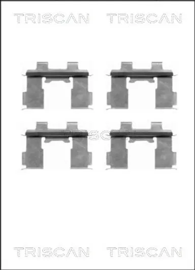 KIT DE ACCESORIOS, PASTILLAS DE FRE