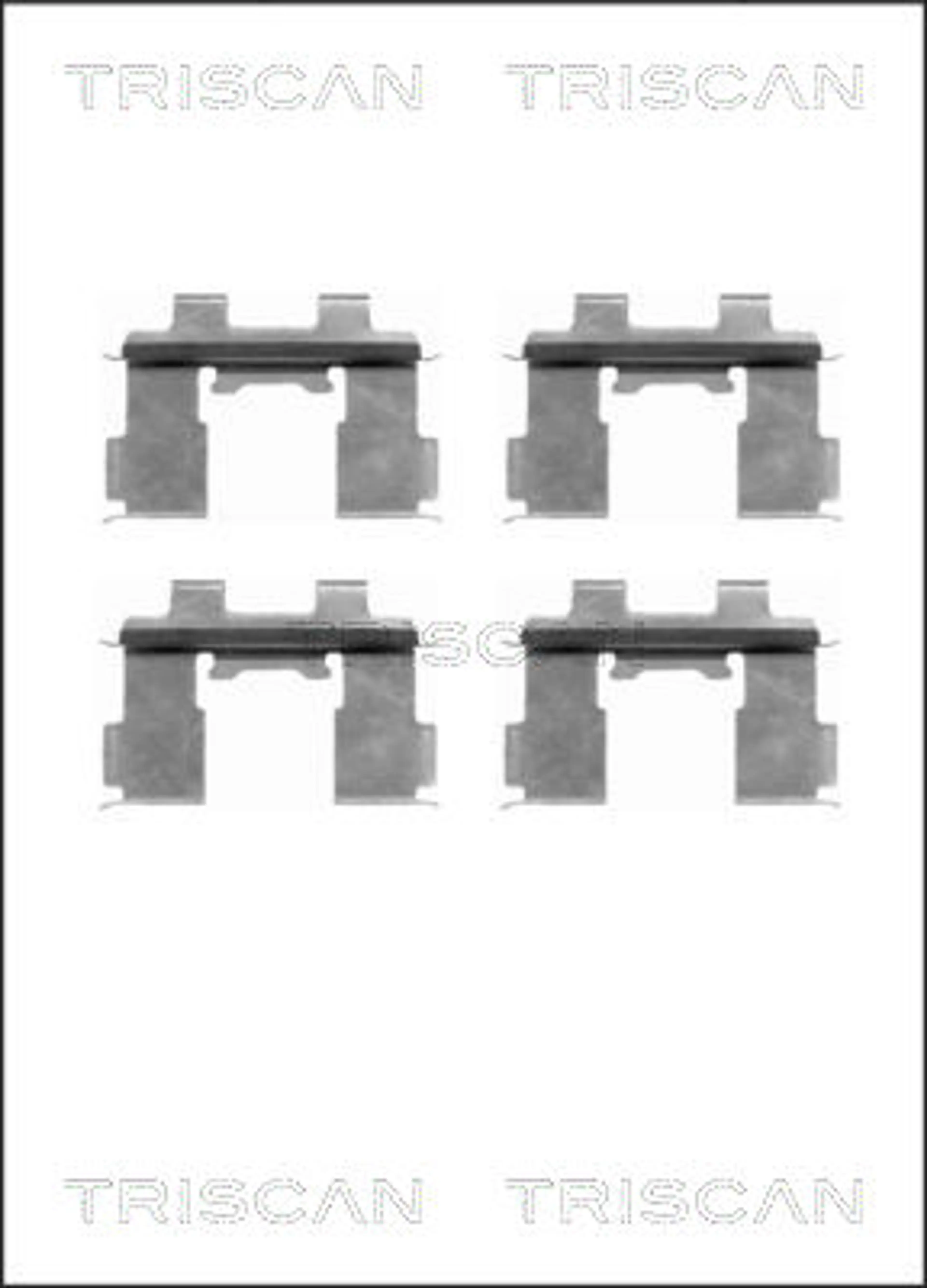 KIT DE ACCESORIOS, PASTILLAS DE FRE