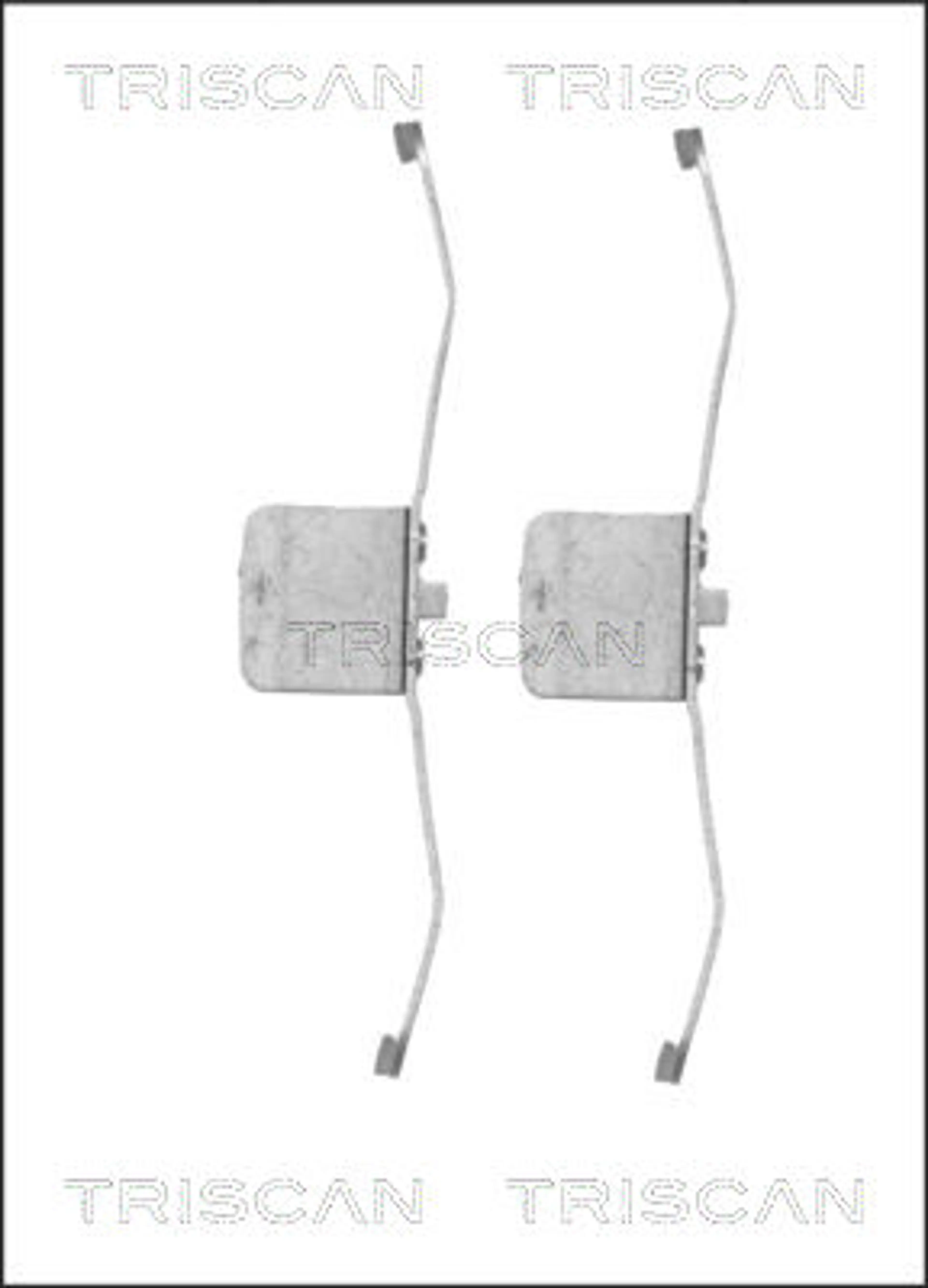 KIT DE ACCESORIOS, PASTILLAS DE FRE