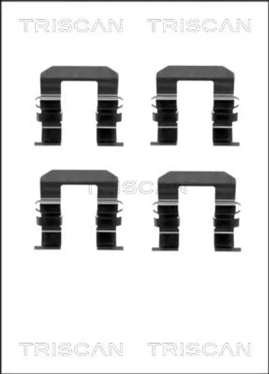 KIT DE ACCESORIOS, PASTILLAS DE FRE