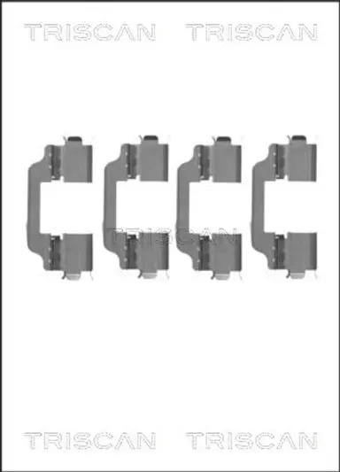 KIT DE ACCESORIOS, PASTILLAS DE FRE