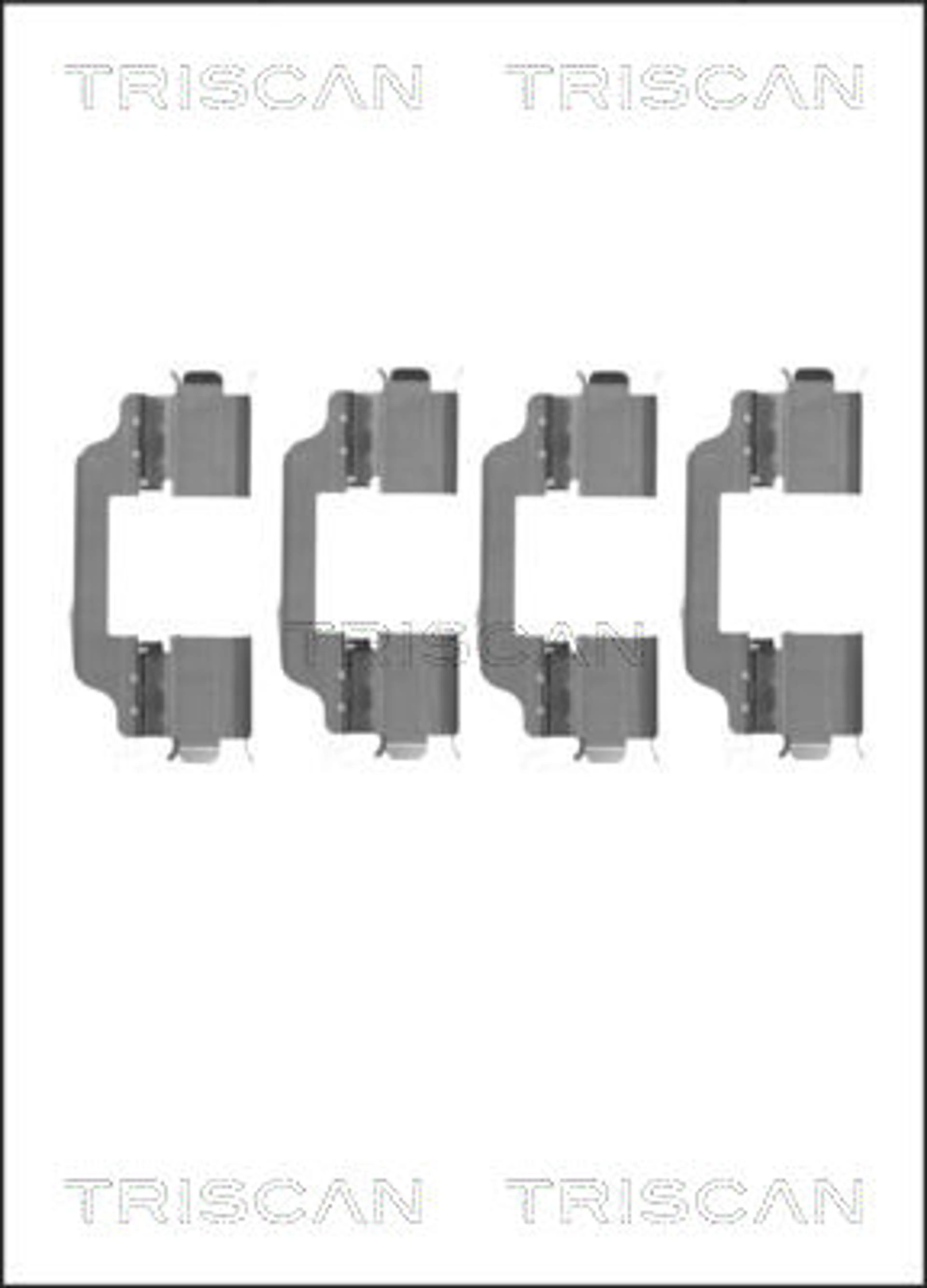 KIT DE ACCESORIOS, PASTILLAS DE FRE