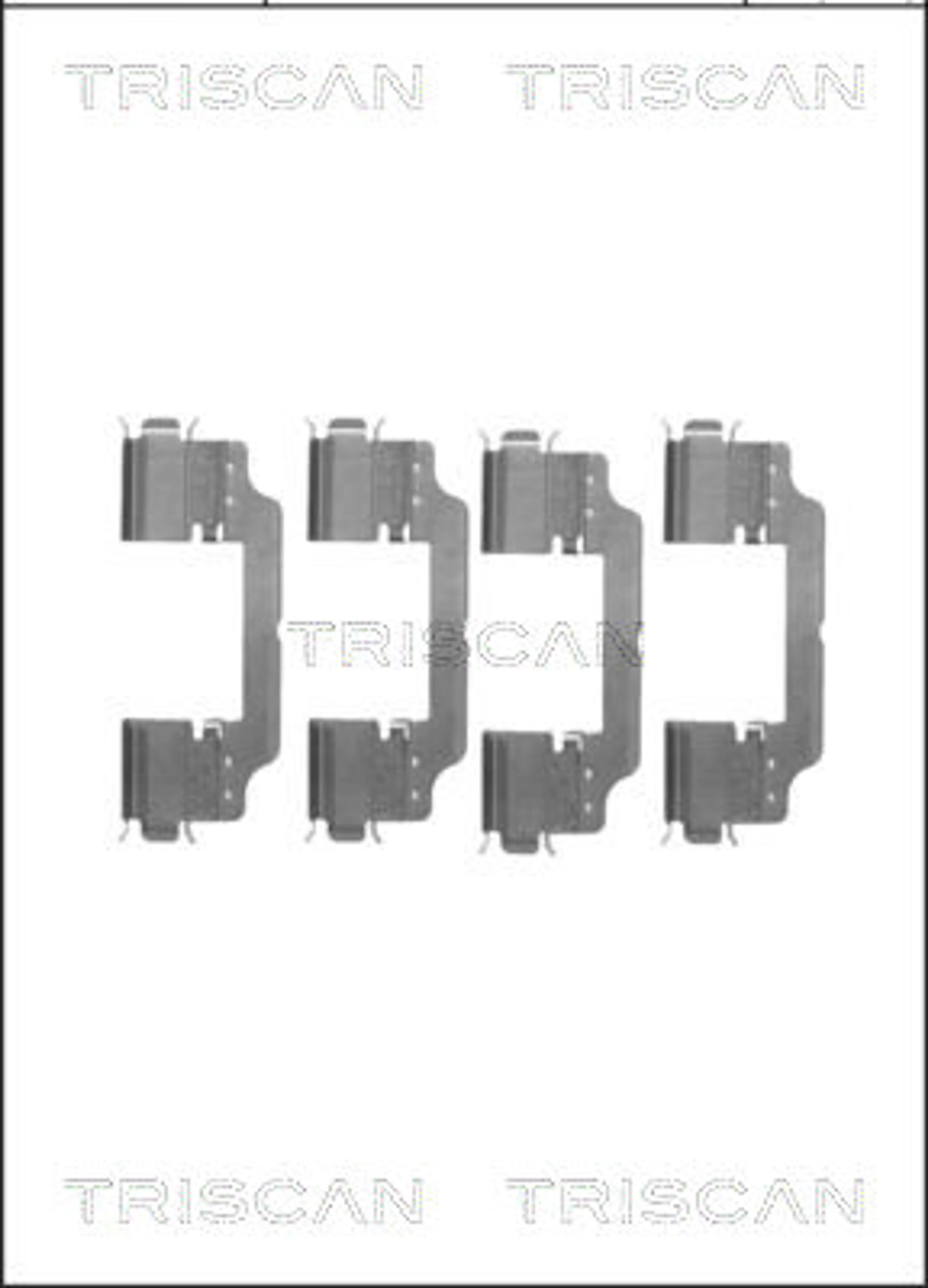 KIT DE ACCESORIOS, PASTILLAS DE FRE