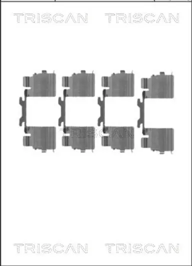 KIT DE ACCESORIOS, PASTILLAS DE FRE