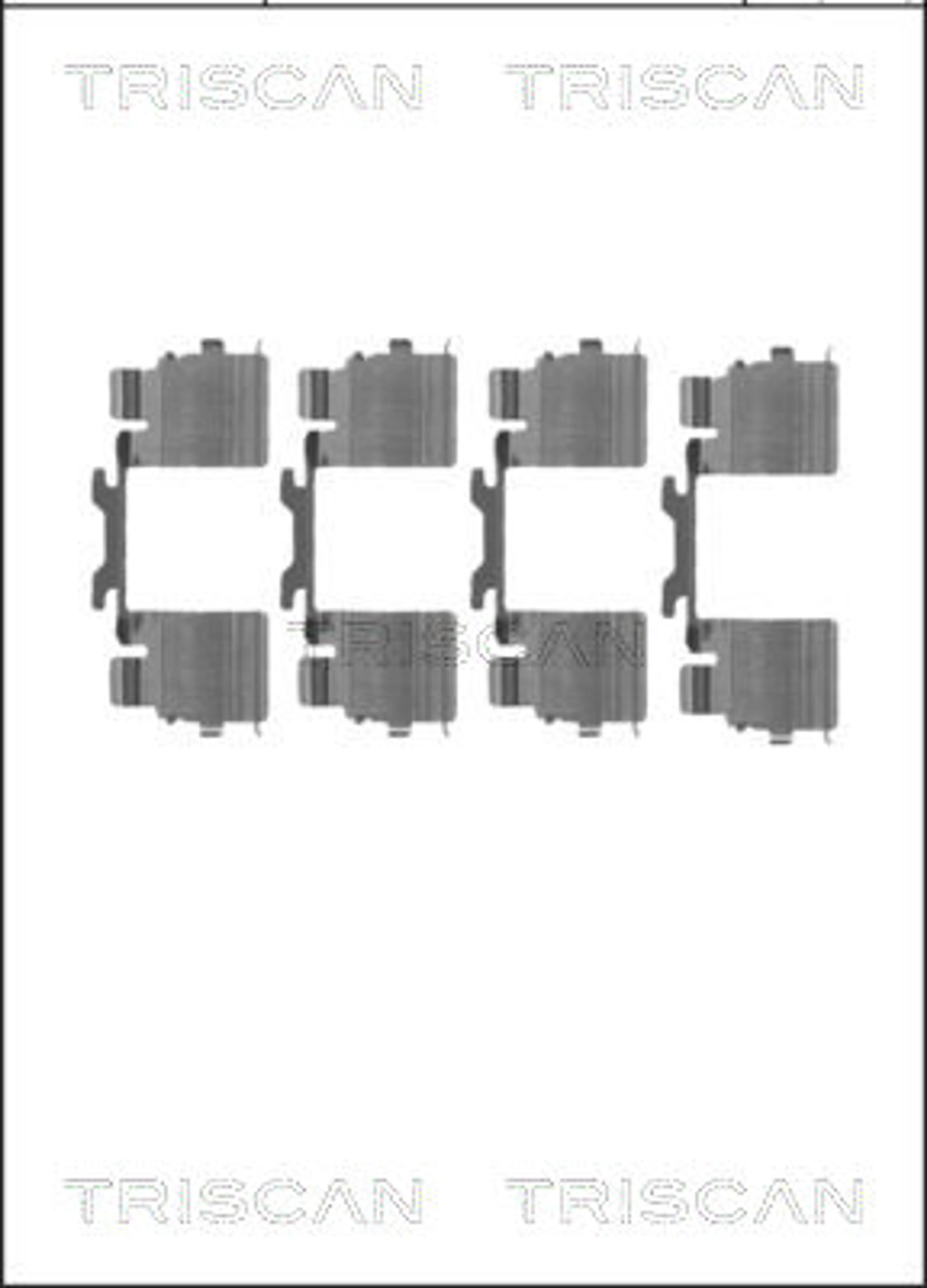 KIT DE ACCESORIOS, PASTILLAS DE FRE